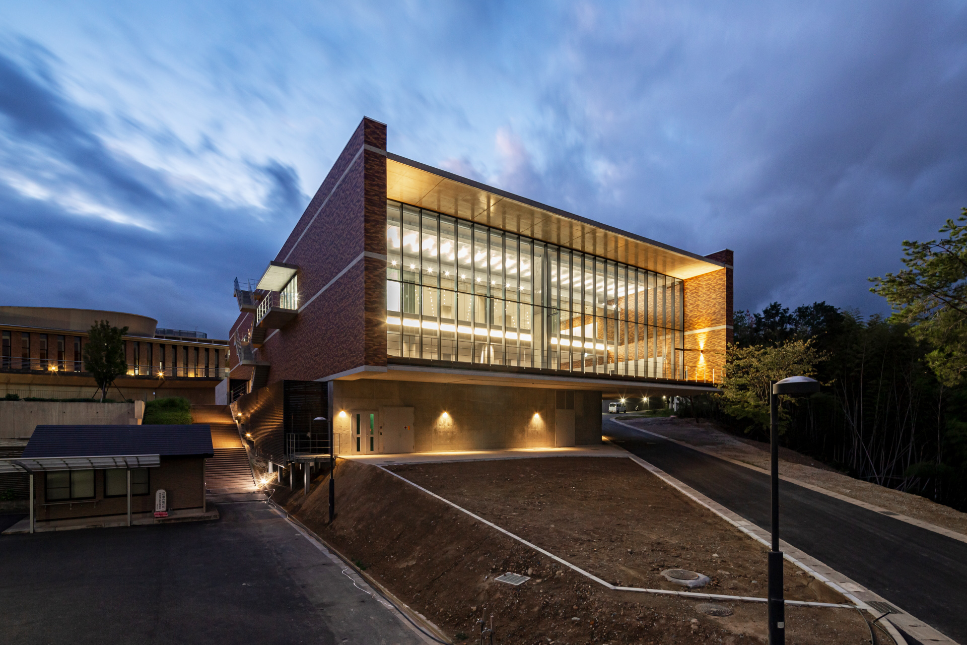 京都大学（桂）図書館新設工事 写真